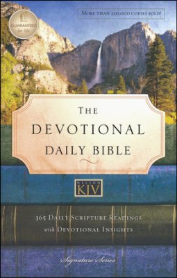 KJV Devotional Daily Bible PB - Nelson